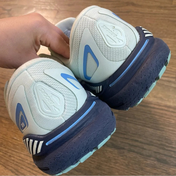 Brooks Adrenaline GTS 23 Running Shoes Blue for Women’s 11 Wide Sneakers - Picture 9 of 11